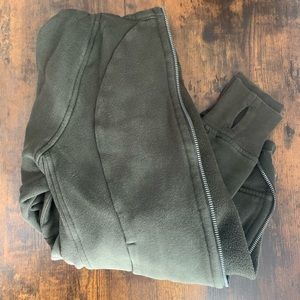 Lululemon | green scuba hoodie